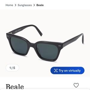 Warby Parker Classic Black Sunglasses